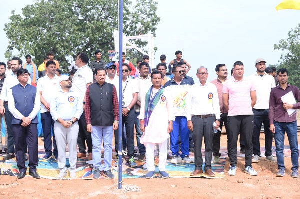 State-Level Eklavya Model Residential School Sports Competition 2026 Begins in Raigarh