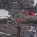मानिकपुर खदान में बड़ा हादसा, कैंप के तीन ट्रांसफार्मरों में लगी भीषण आग, कोयला सप्लाई प्रभावित