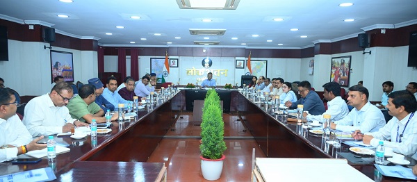 राष्ट्रपति द्रौपदी मुर्मू के छत्तीसगढ़ प्रवास की तैयारियों के संबंध में लोकभवन में बैठक आयोजित