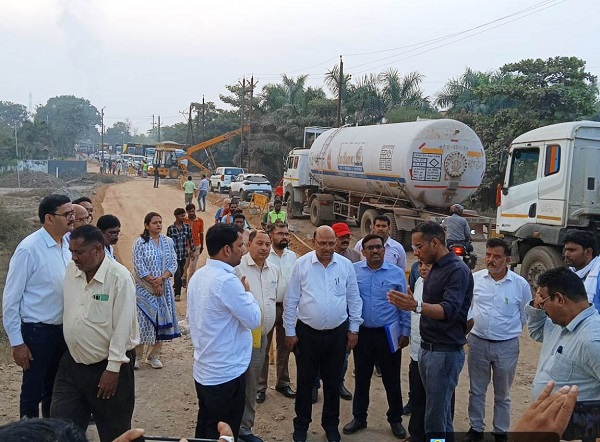 PWD सचिव मुकेश कुमार बंसल ने निर्माण कार्यों का किया निरीक्षण, गुणवत्ता और समय-सीमा पर दिया जोर, सड़कों, पुल-पुलियों और भवनों के निर्माण कार्यों की समीक्षा